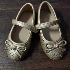 Sugar Toddler Girls Lil Drea Mary Jane Loop Closure Shoes 7M champagne gold